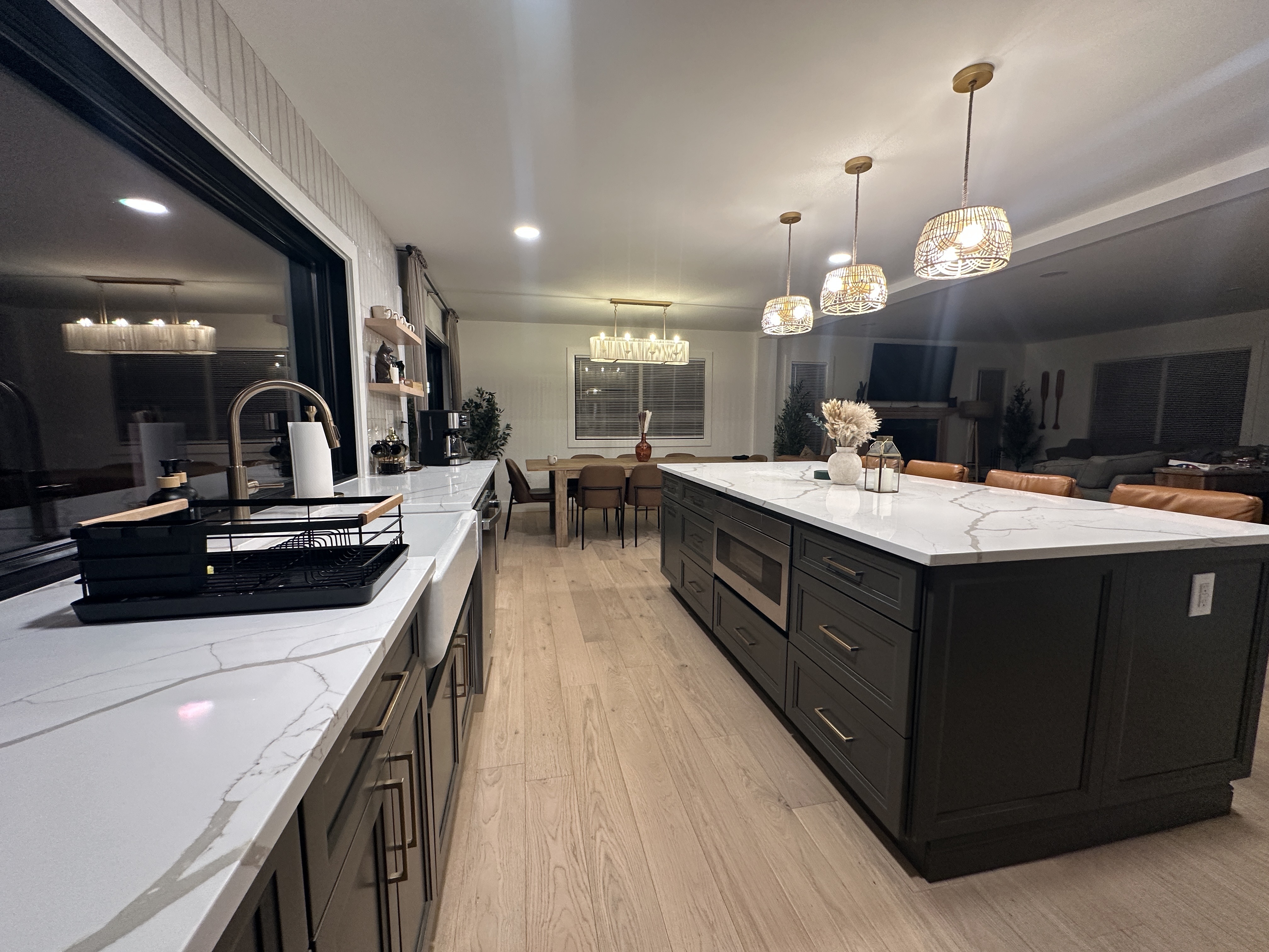 Kitchen remodel in progress